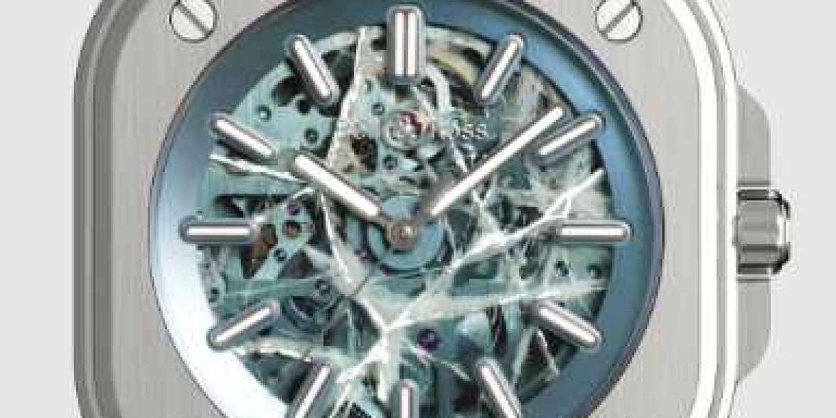 Bell & Ross BR-05 SKELETON ARCTIC BLUE