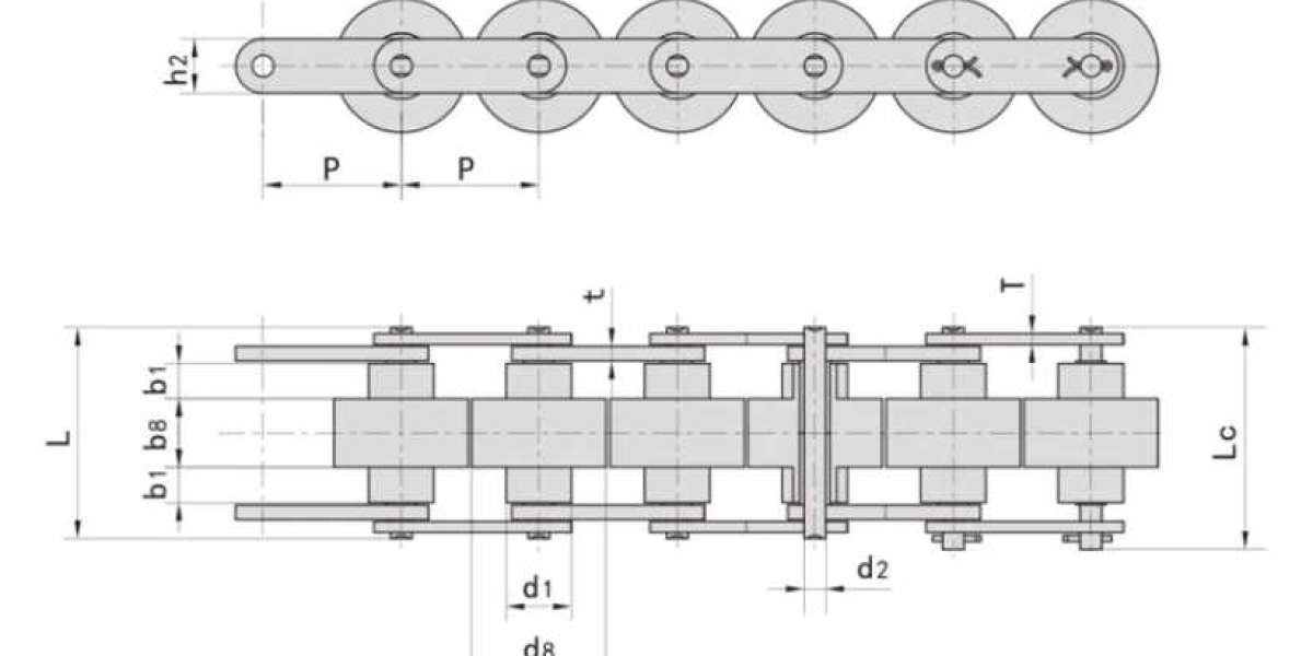 What materials can precision roller chain be made of and how does it perform