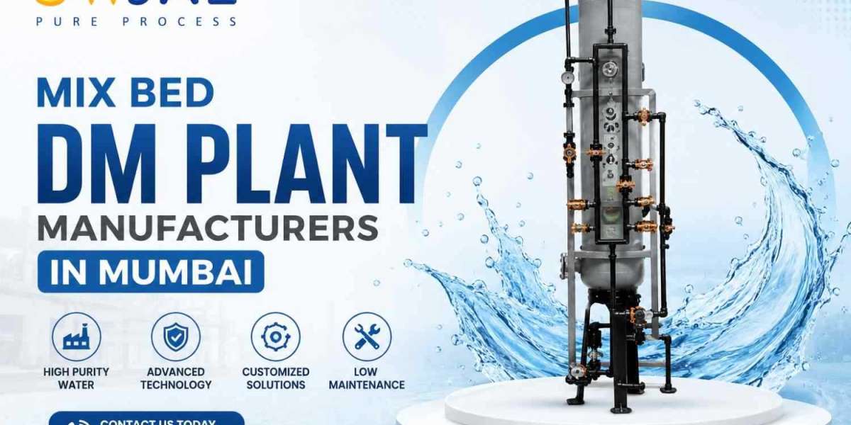 Mix Bed DM Plant Manufacturers In Mumbai | Swjal Process Pvt Ltd