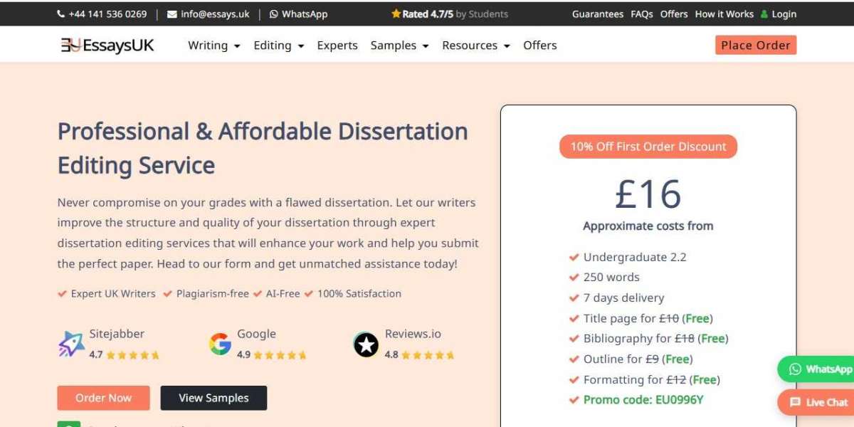Dissertation Editing Service for Better Results